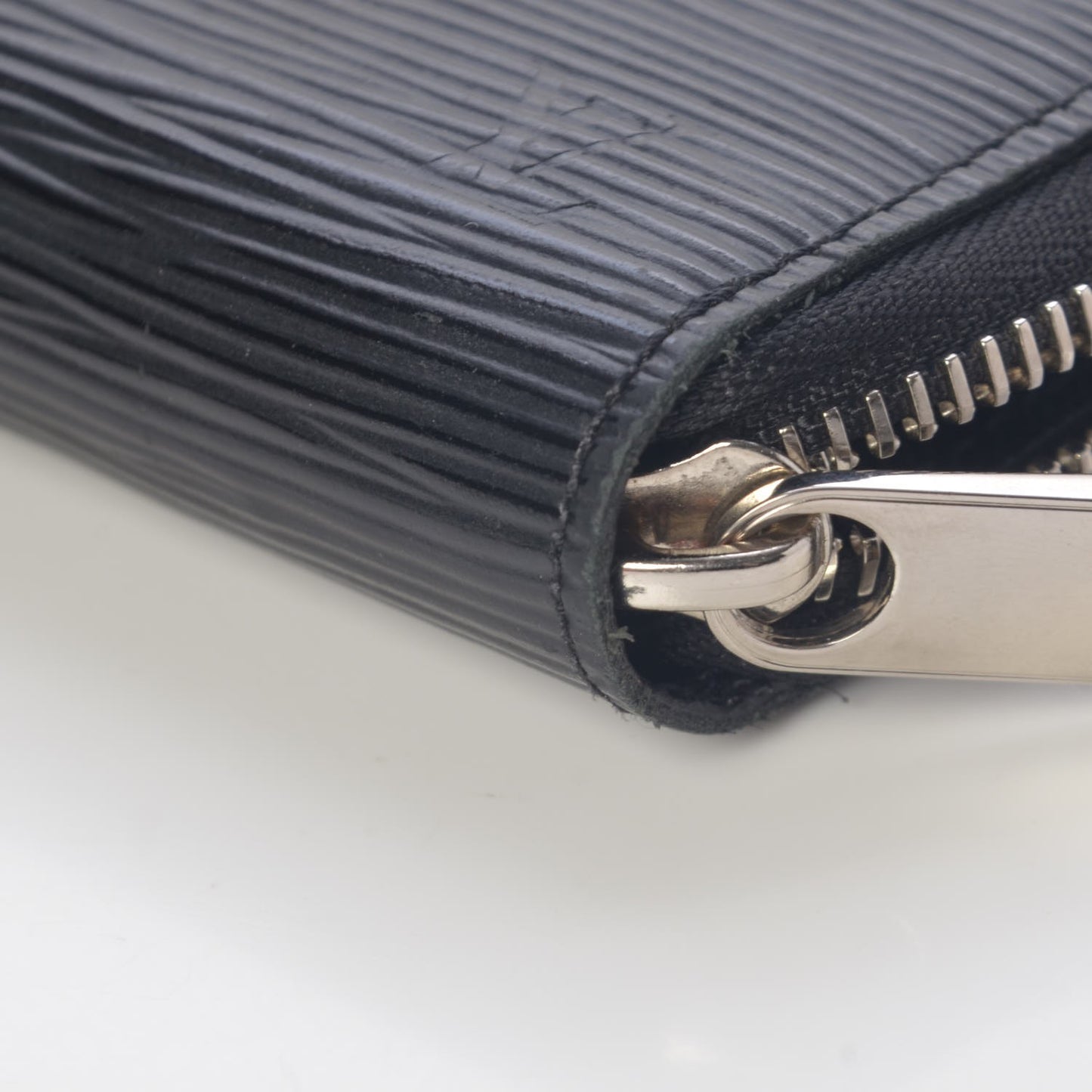 Epi Zippy Compact Wallet Black