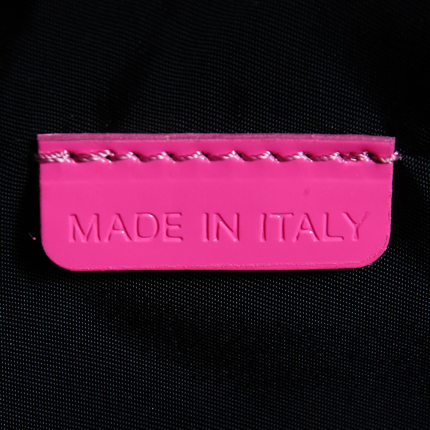 Patent Bridle Calfskin Parmoor Clutch Bag Pink