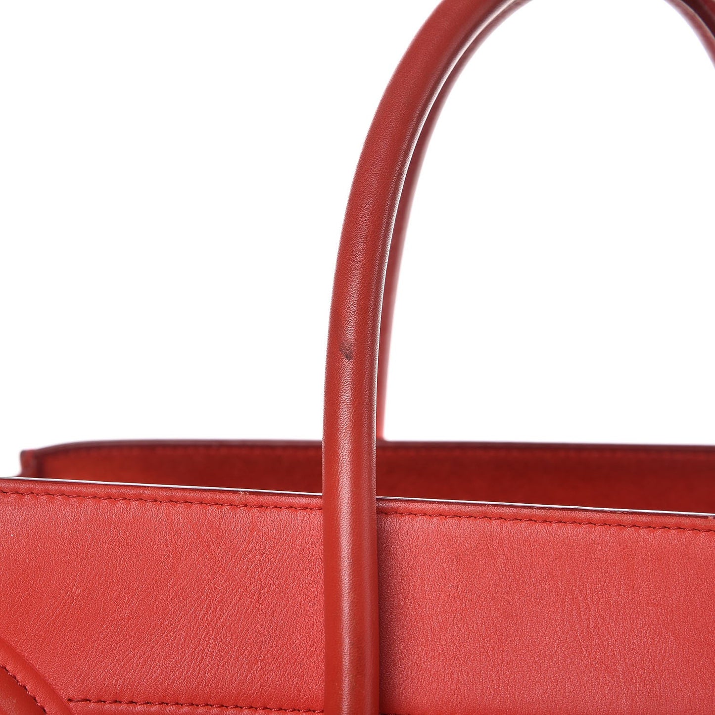 Nappa Calfskin Medium Phantom Luggage Vermillion