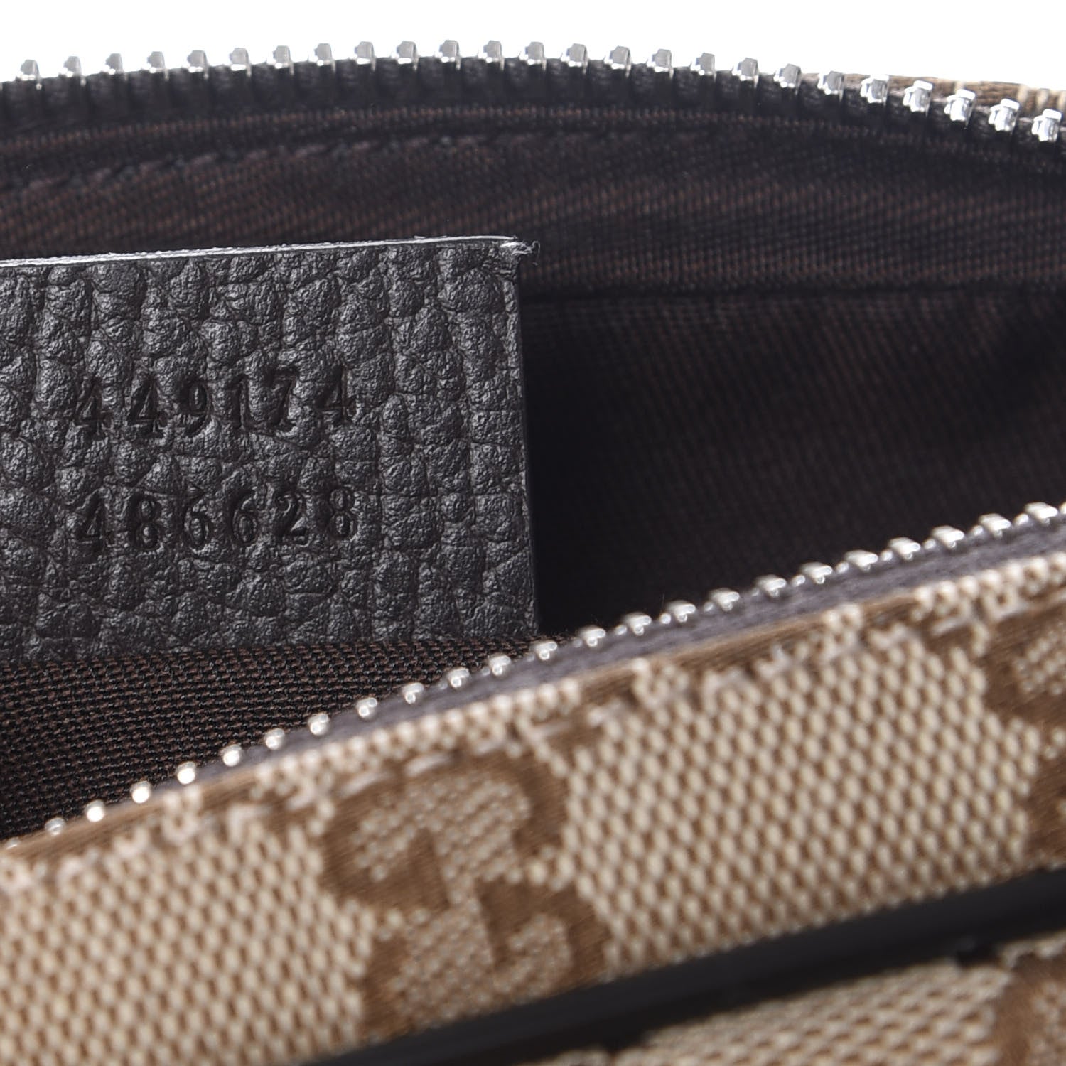 Gucci Monogram Belt Bag Dark Brown 6 of 9