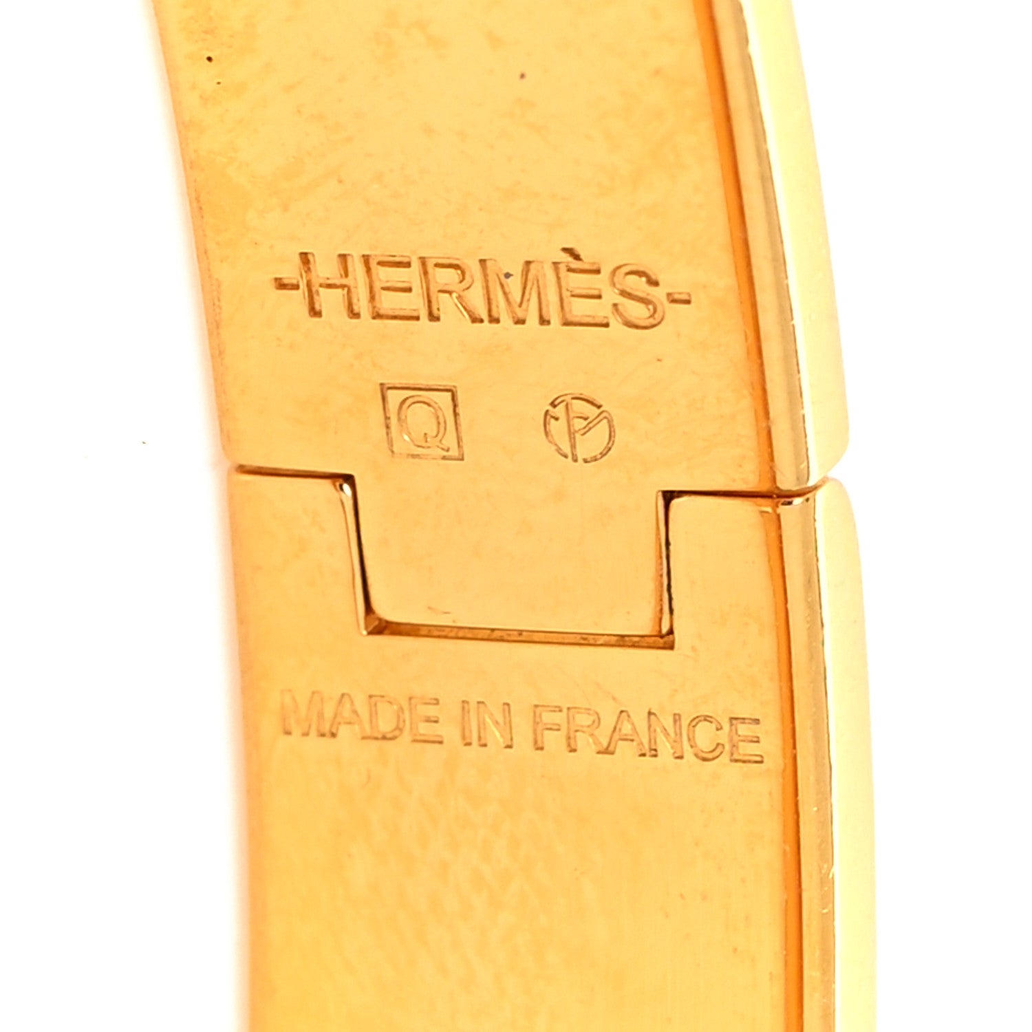 Hermes Enamel Narrow Clic Clac H Bracelet PM Red 5 of 5