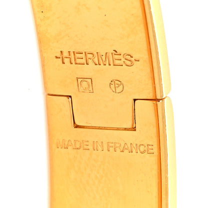 Hermes Enamel Narrow Clic Clac H Bracelet PM Red 5 of 5