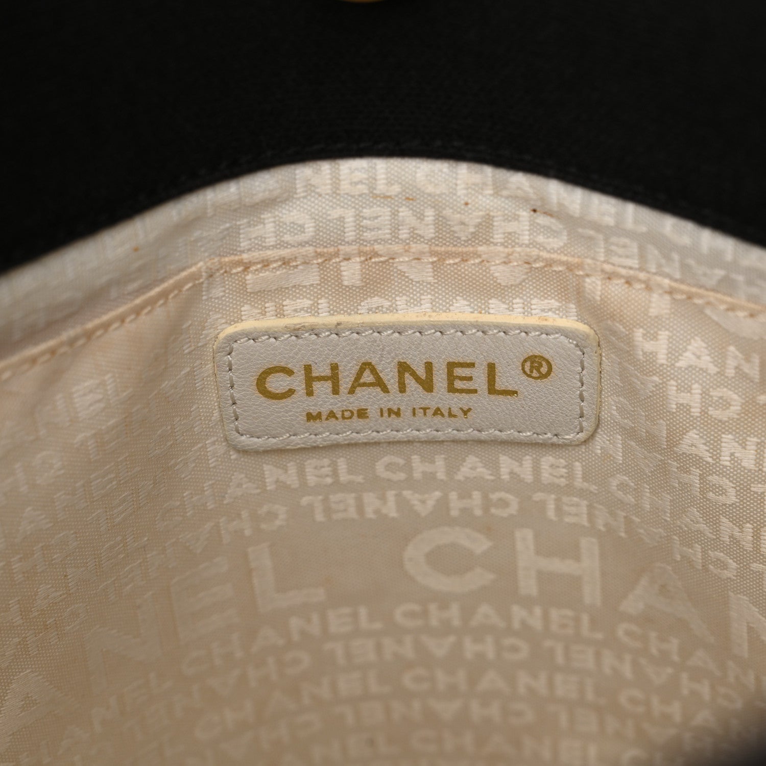 Chanel Canvas Square Stitched CC Small Tote Bag Black 6 of 19