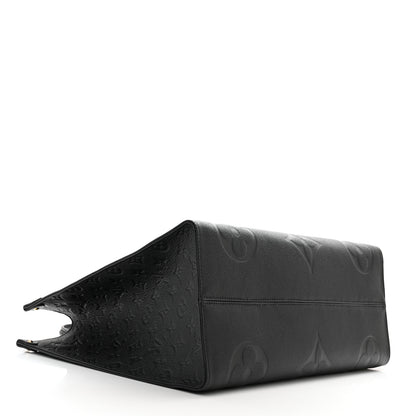 Louis Vuitton Empreinte Monogram Giant Onthego GM Black 4 of 9