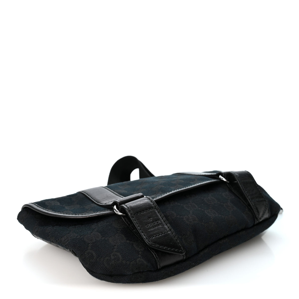 Gucci Monogram Waist Belt Bag Black 4 of 11