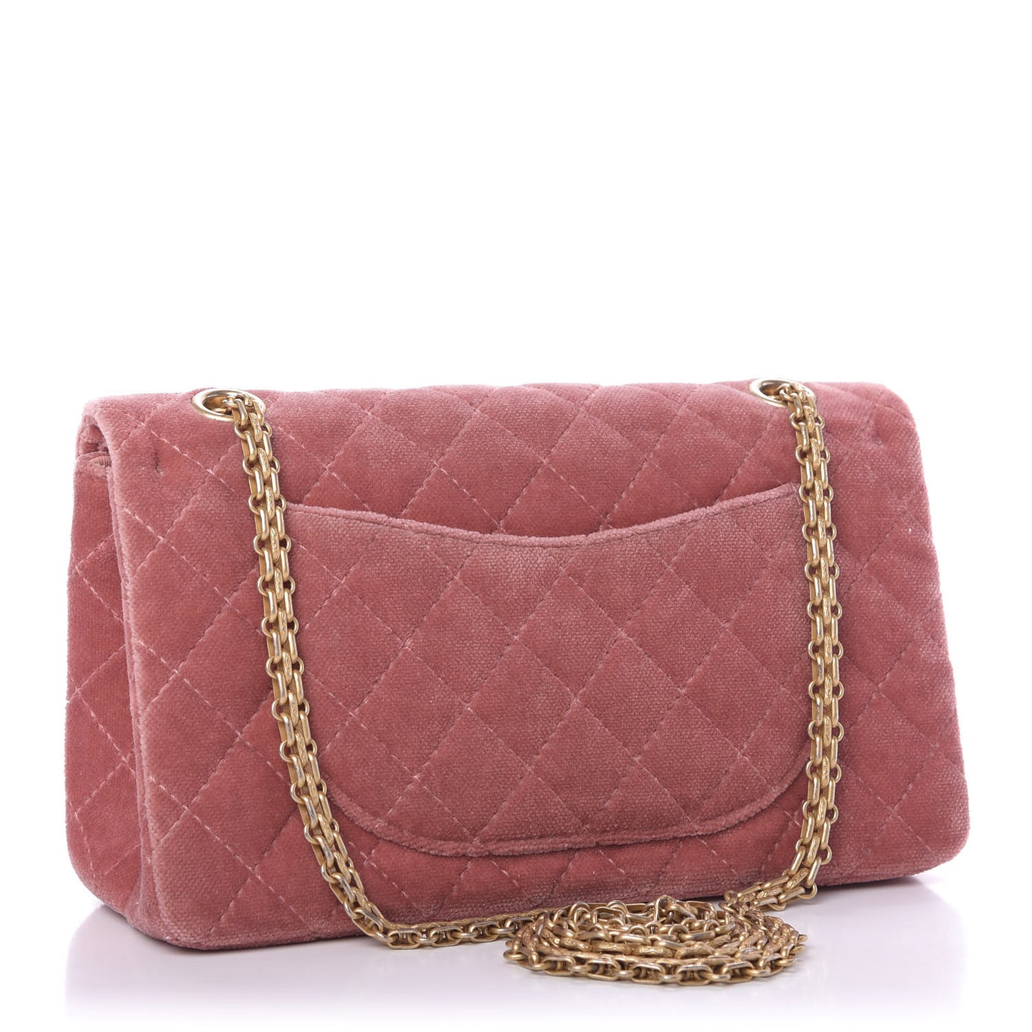 Velvet Quilted 2.55 Reissue 225 Flap Pink