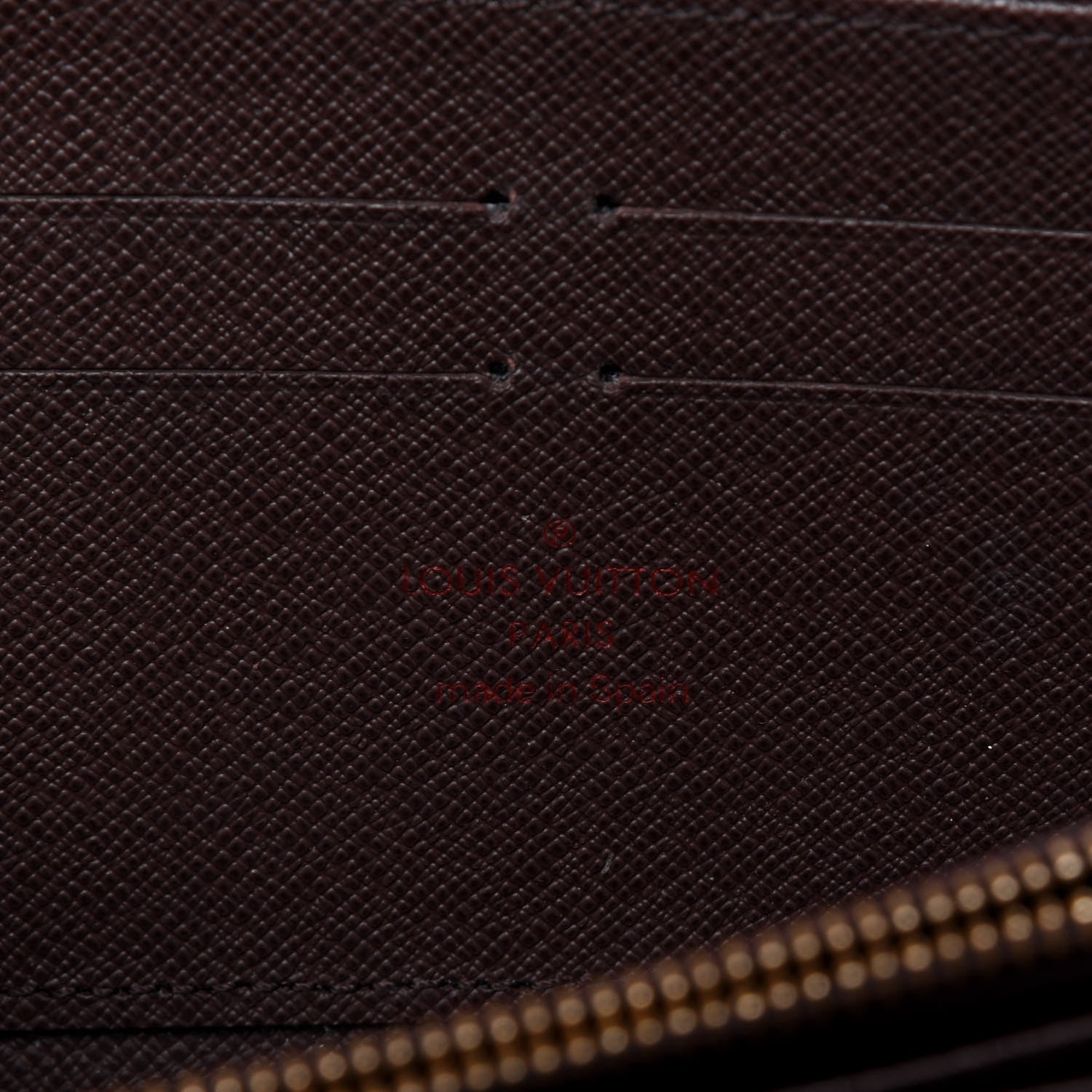 Louis Vuitton Damier Ebene Zippy Wallet 6 of 10
