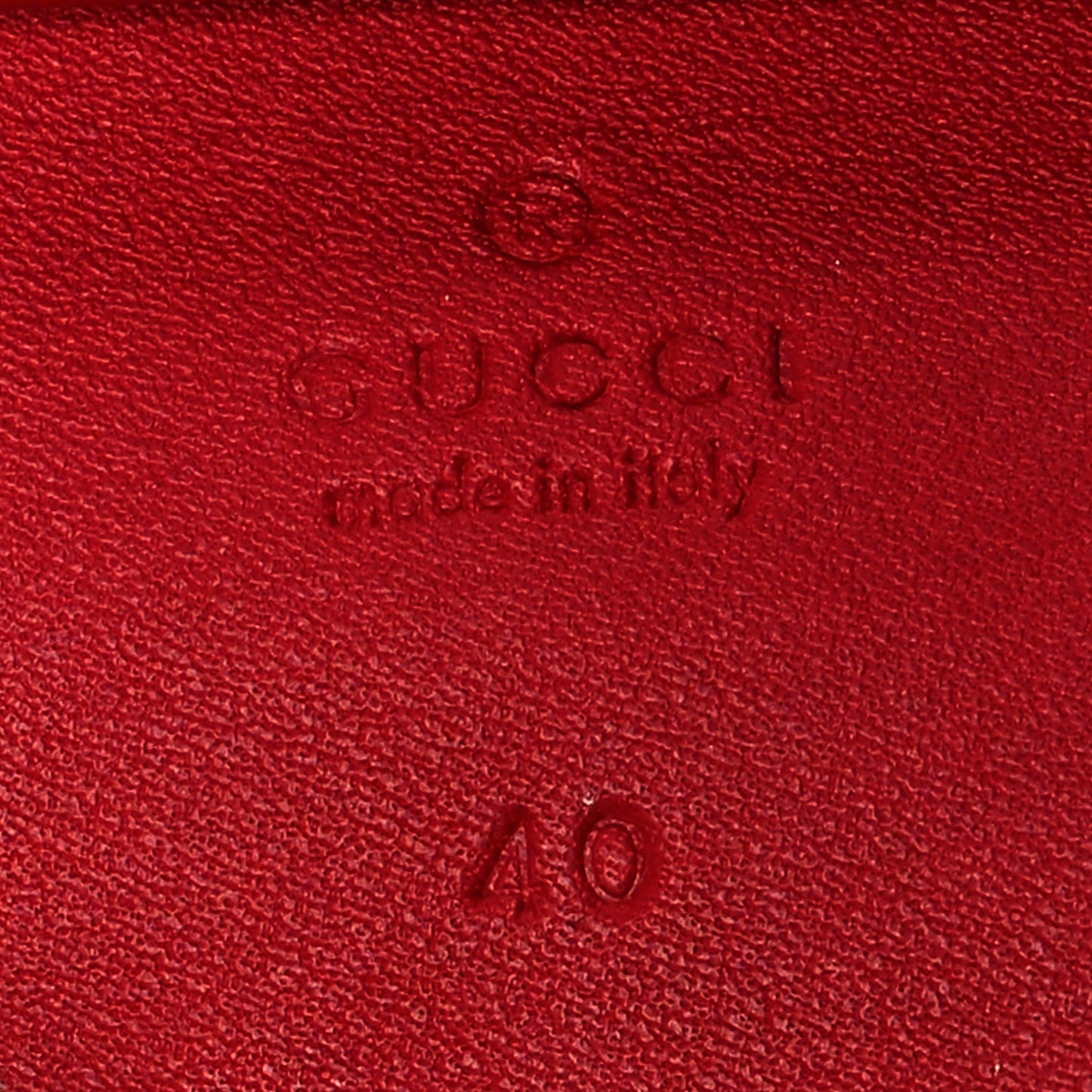 Diamante Elastic Plexiglass GG Marmont Belt 40 Red Green