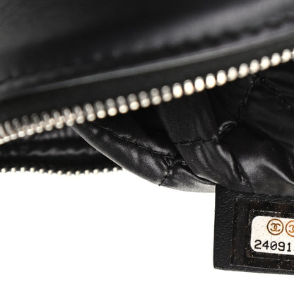 Chanel Metallic Calfskin Keyboard Pouch Black 7 of 9