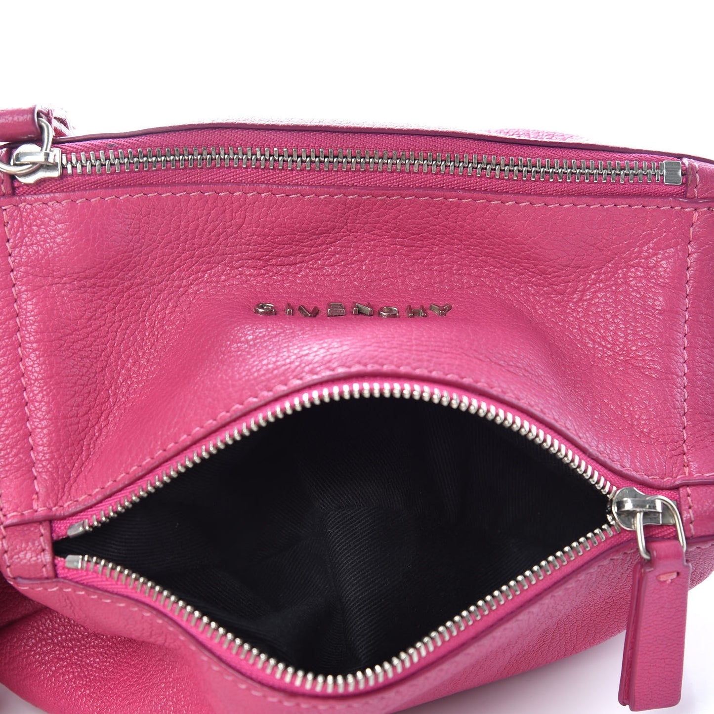 Sugar Goatskin Pandora Wristlet Hot Pink