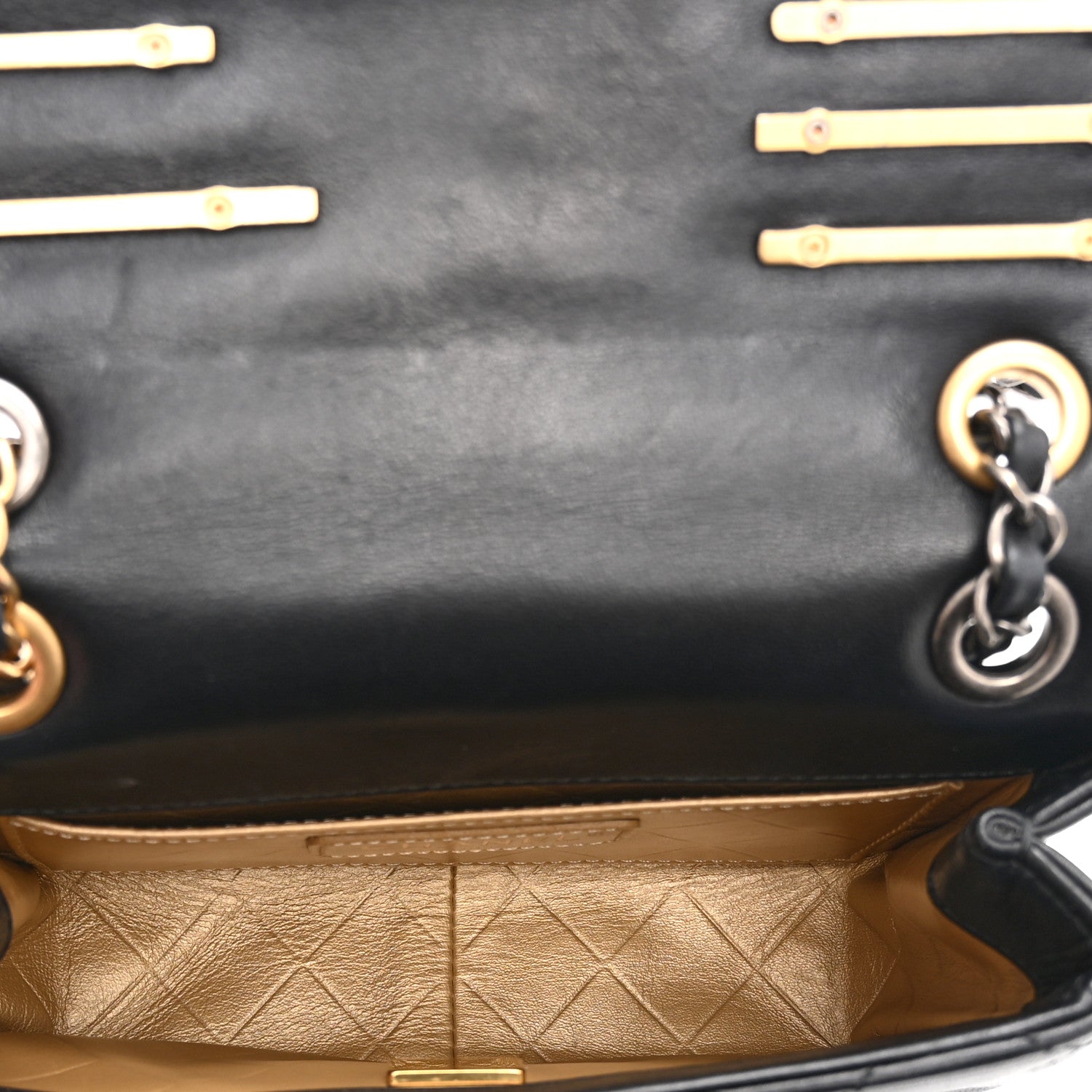 Chanel Lambskin Quilted Mini Coco Clips Single Flap Black 5 of 10