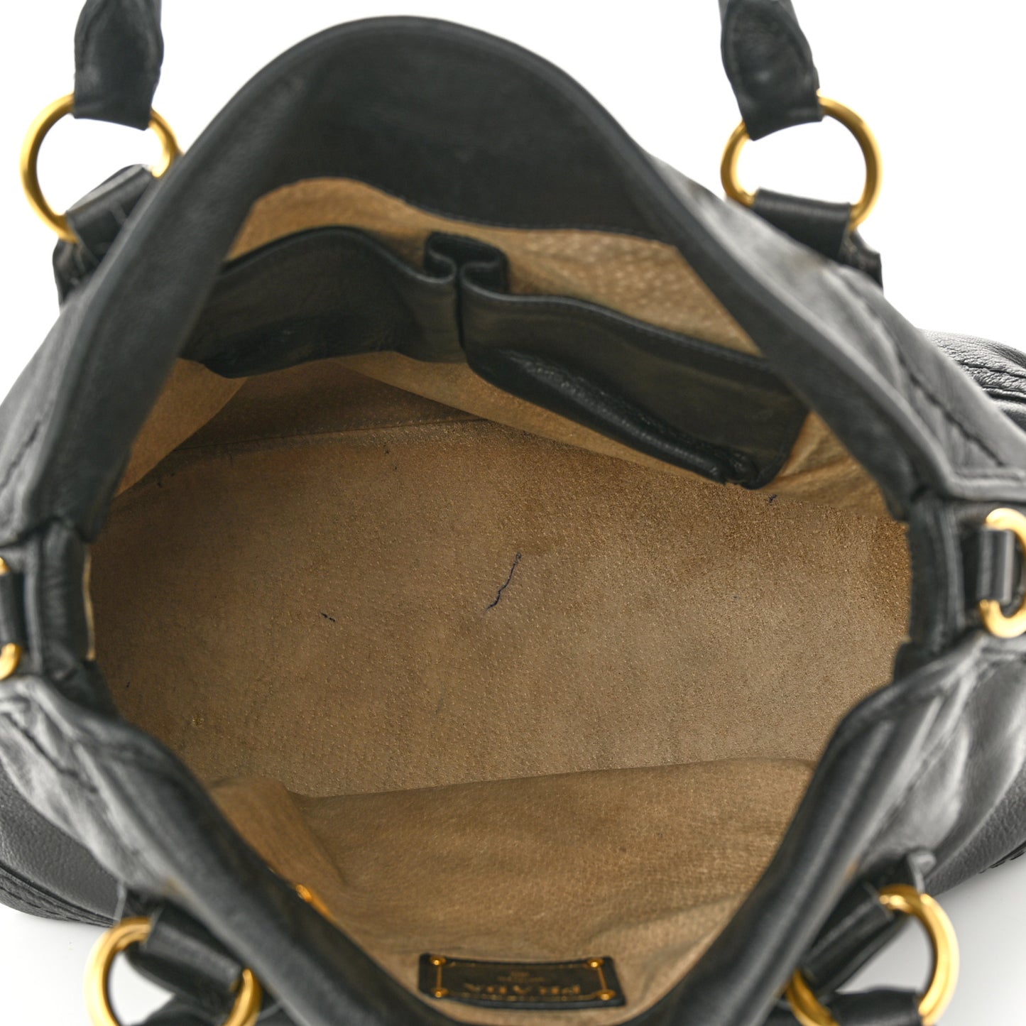 Cervo Shine Shoulder Bag Black