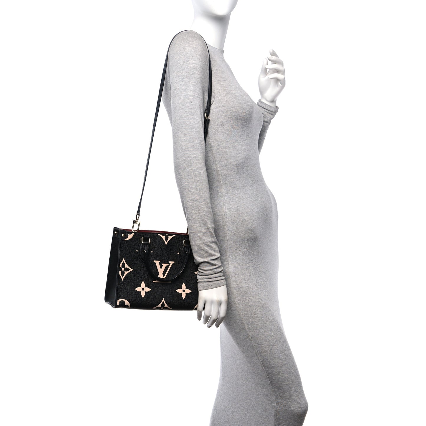 Empreinte Monogram Giant Onthego PM Black Beige