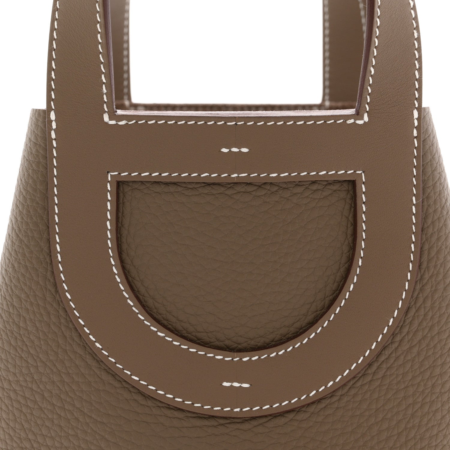Hermes Taurillon Clemence Swift In-The-Loop 18 Bag Etoupe 1870841