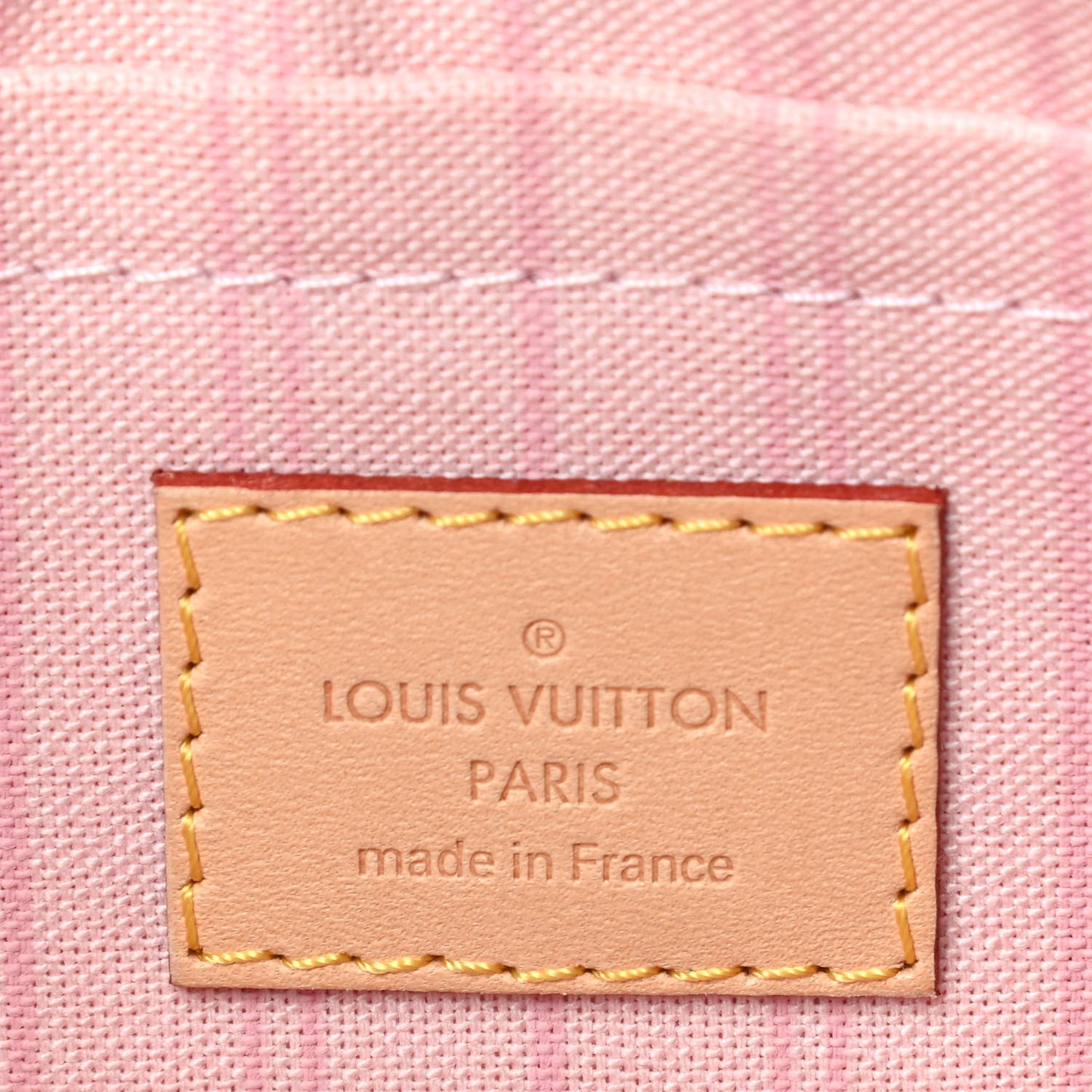 Damier Azur Neverfull MM GM Pochette Rose Ballerine