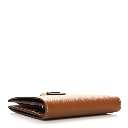 Hermes Epsom Bearn Compact Wallet Gold 4 of 9