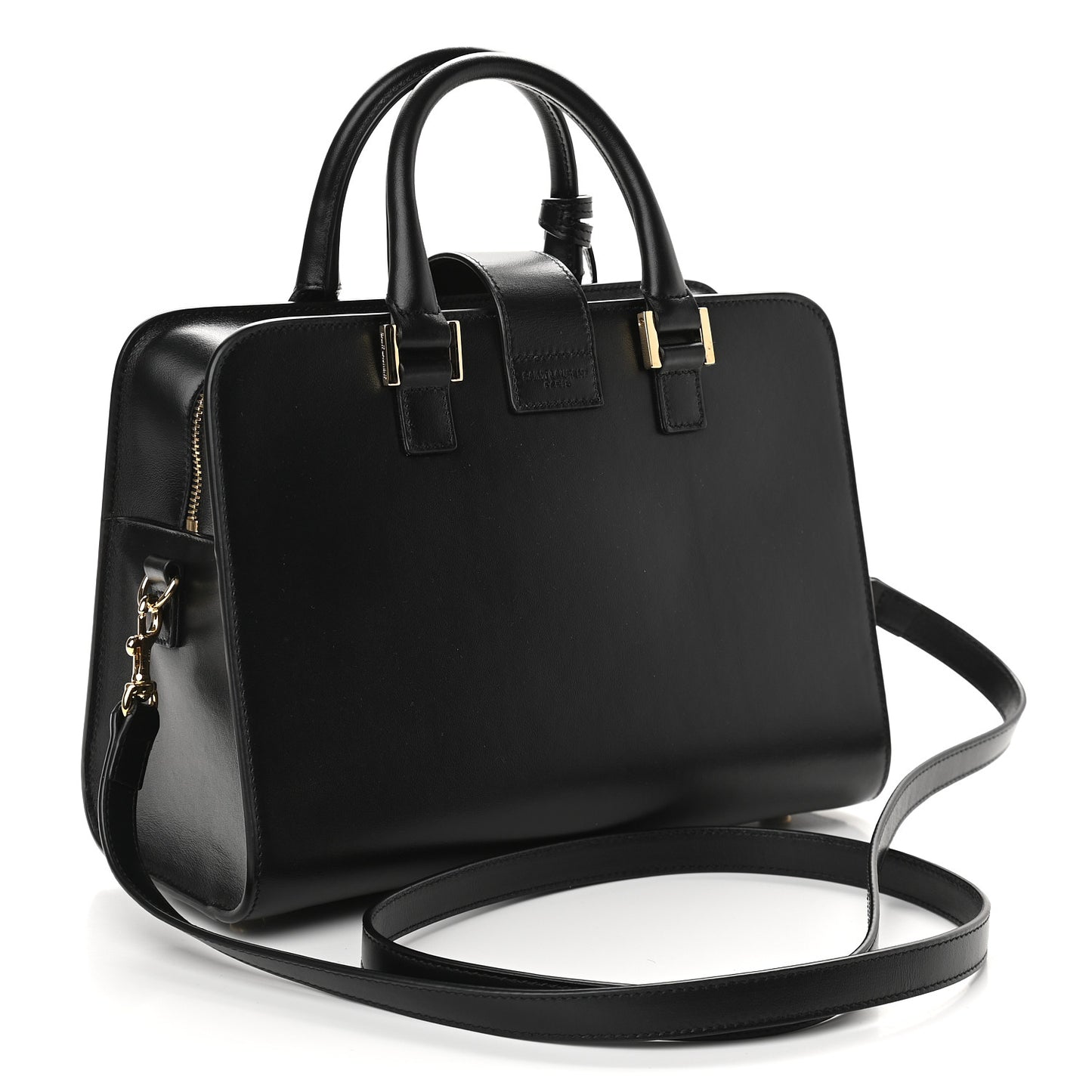 Calfskin Monogram Baby Cabas Black