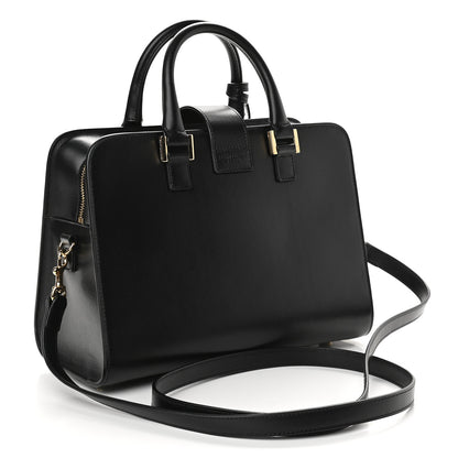 Saint Laurent Calfskin Monogram Baby Cabas Black 2 of 7
