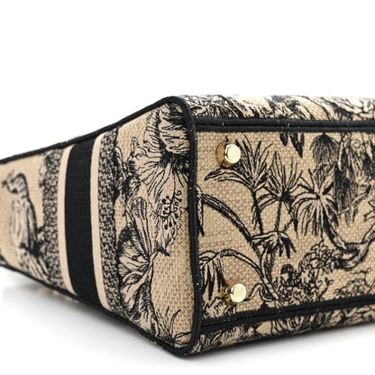 Christian Dior Toile de Jouy Voyage Embroidered Medium Lady D-Lite Beige Multicolor 9 of 10