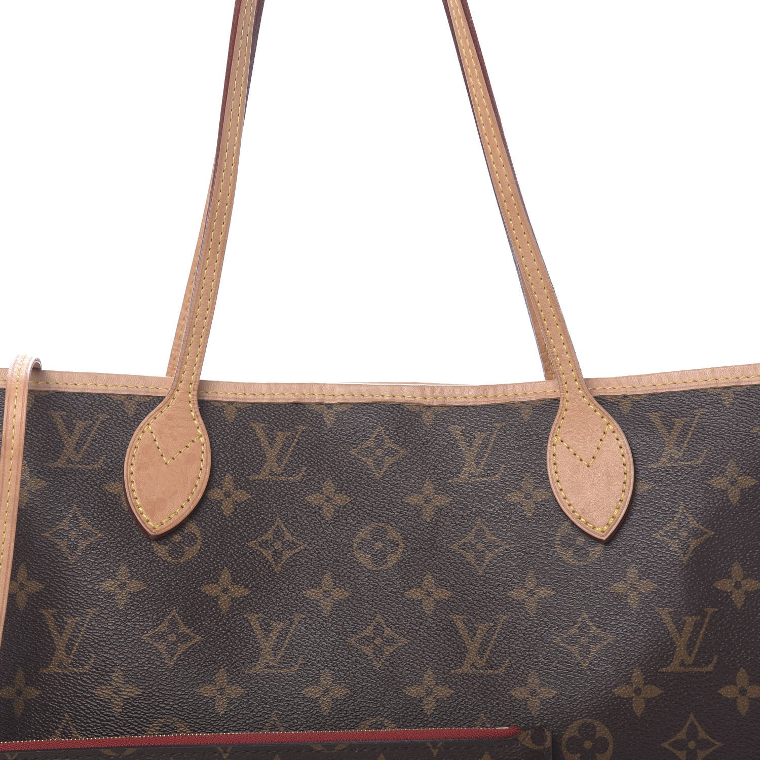 Louis Vuitton Monogram Neo Neverfull MM Cherry 9 of 11