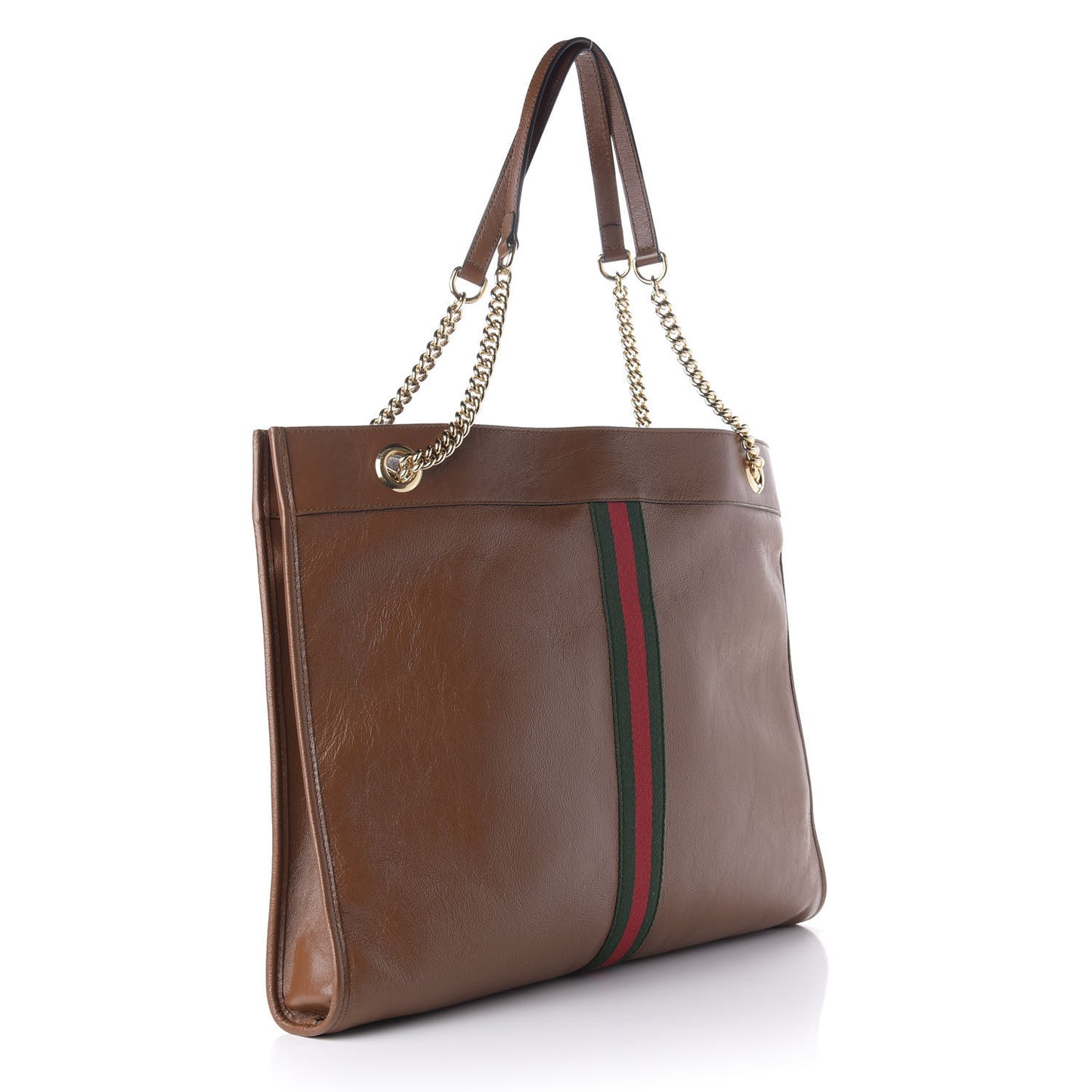 Calfskin Large Rajah Chain Tote Cuir