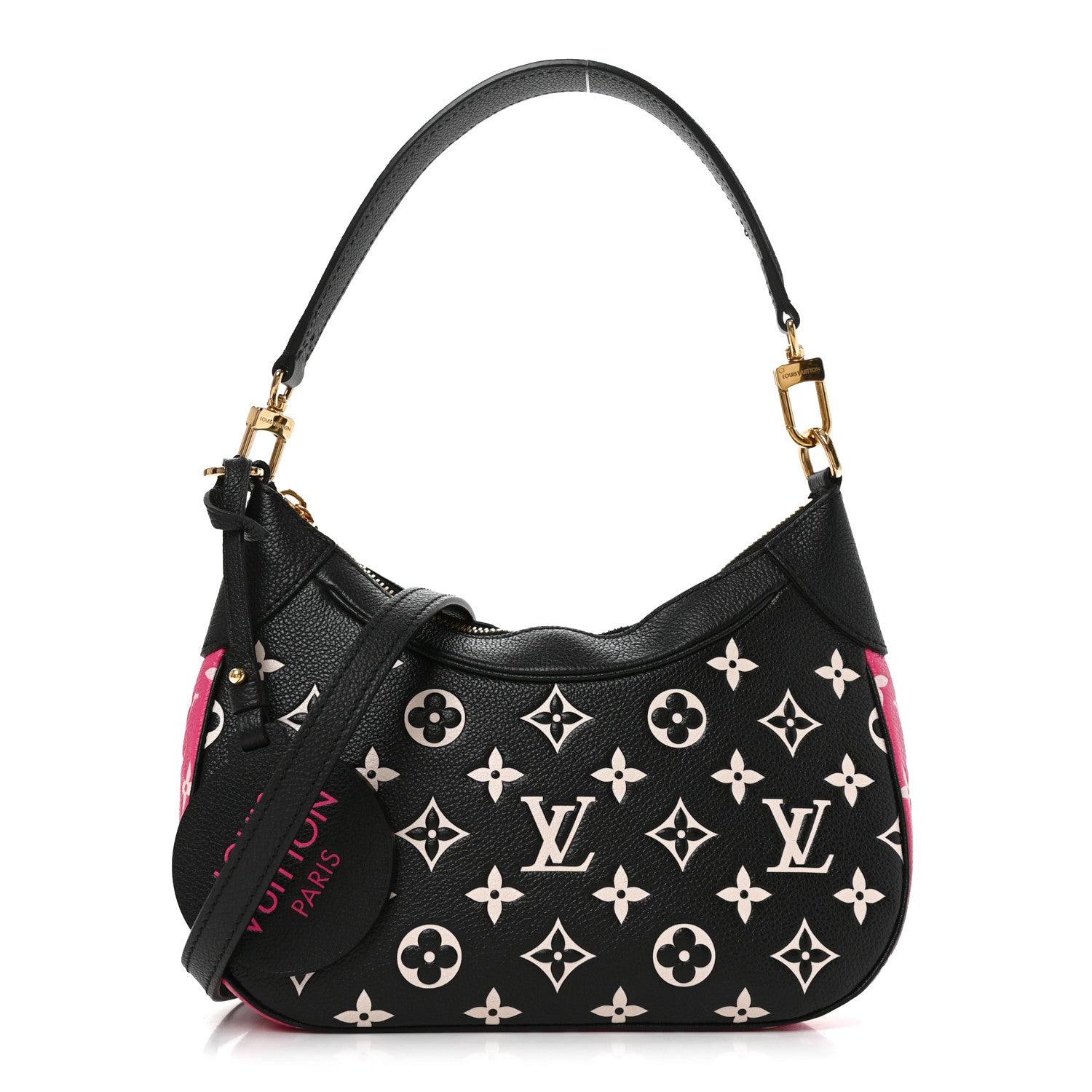 Louis Vuitton Empreinte Monogram Spring in the City Bagatelle NM Black White Pink 1 of 9