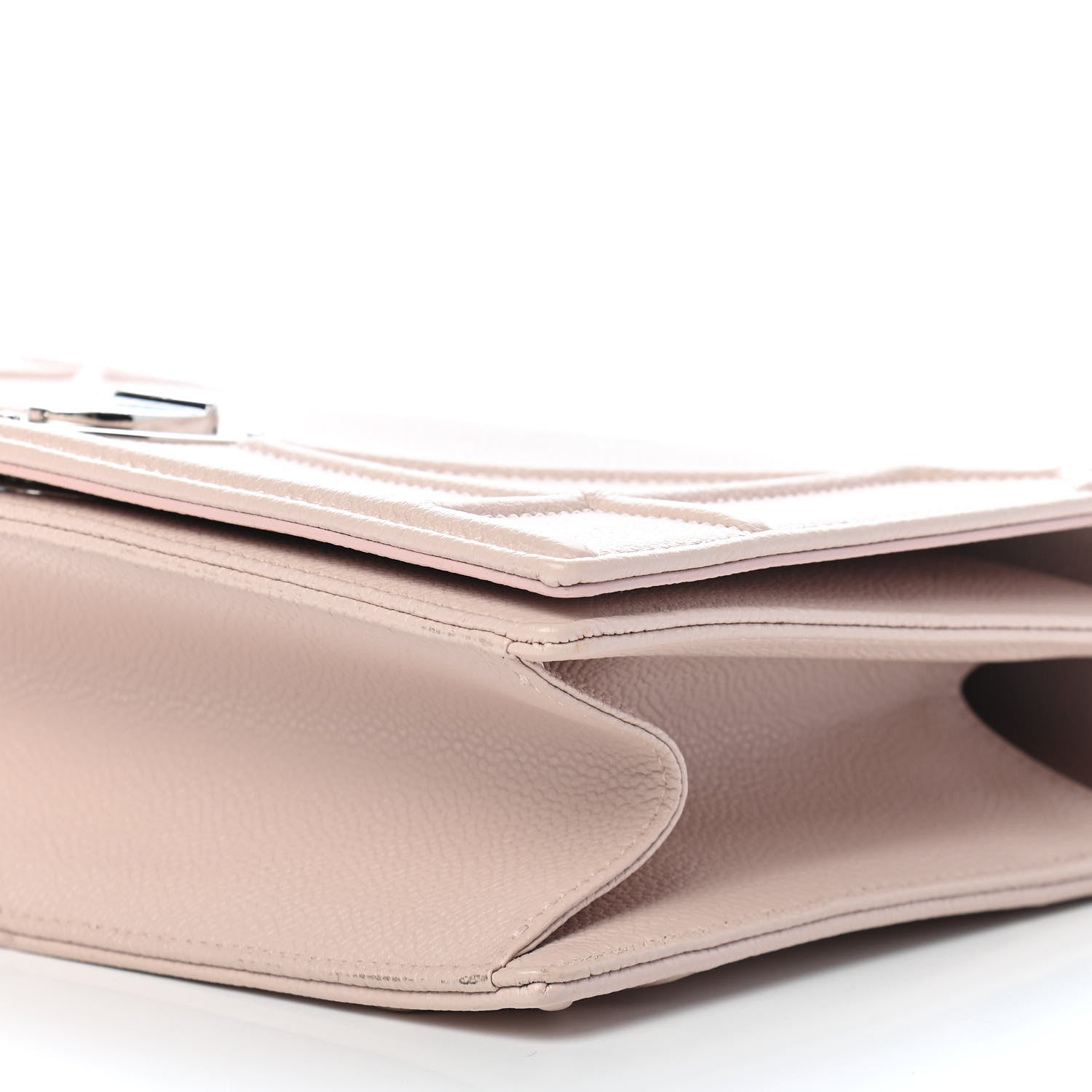 Christian Dior Grained Calfskin Cannage Medium Diorama Flap Bag Rose Poudre 6 of 9
