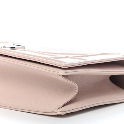 Christian Dior Grained Calfskin Cannage Medium Diorama Flap Bag Rose Poudre 6 of 9
