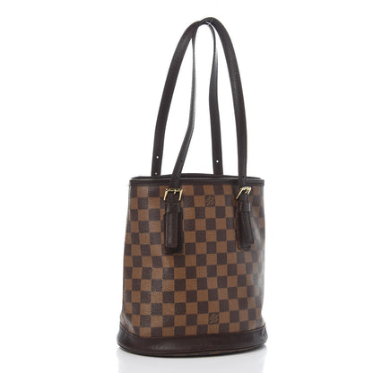 Louis Vuitton Damier Ebene Marais Bucket 23 3 of 10