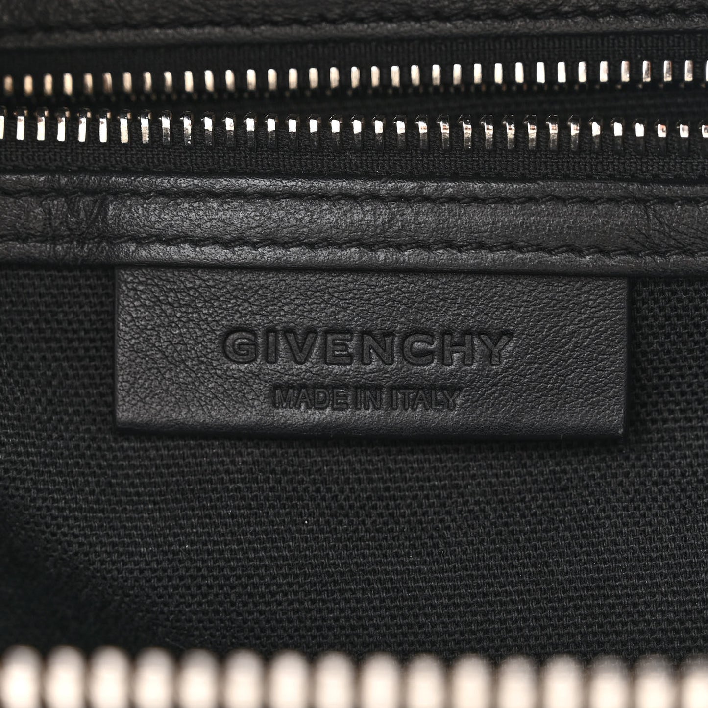 Shiny Lord Calfskin Studded Small Antigona Black