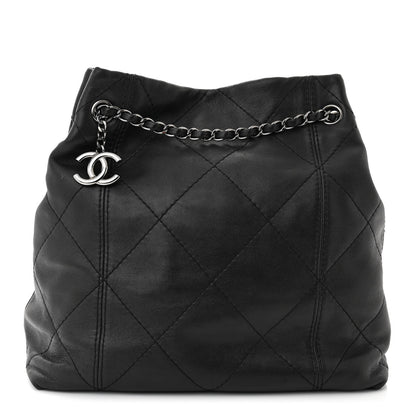 Chanel Lambskin Quilted Small Soft Touch Shoulder Bag Black 1 of 11