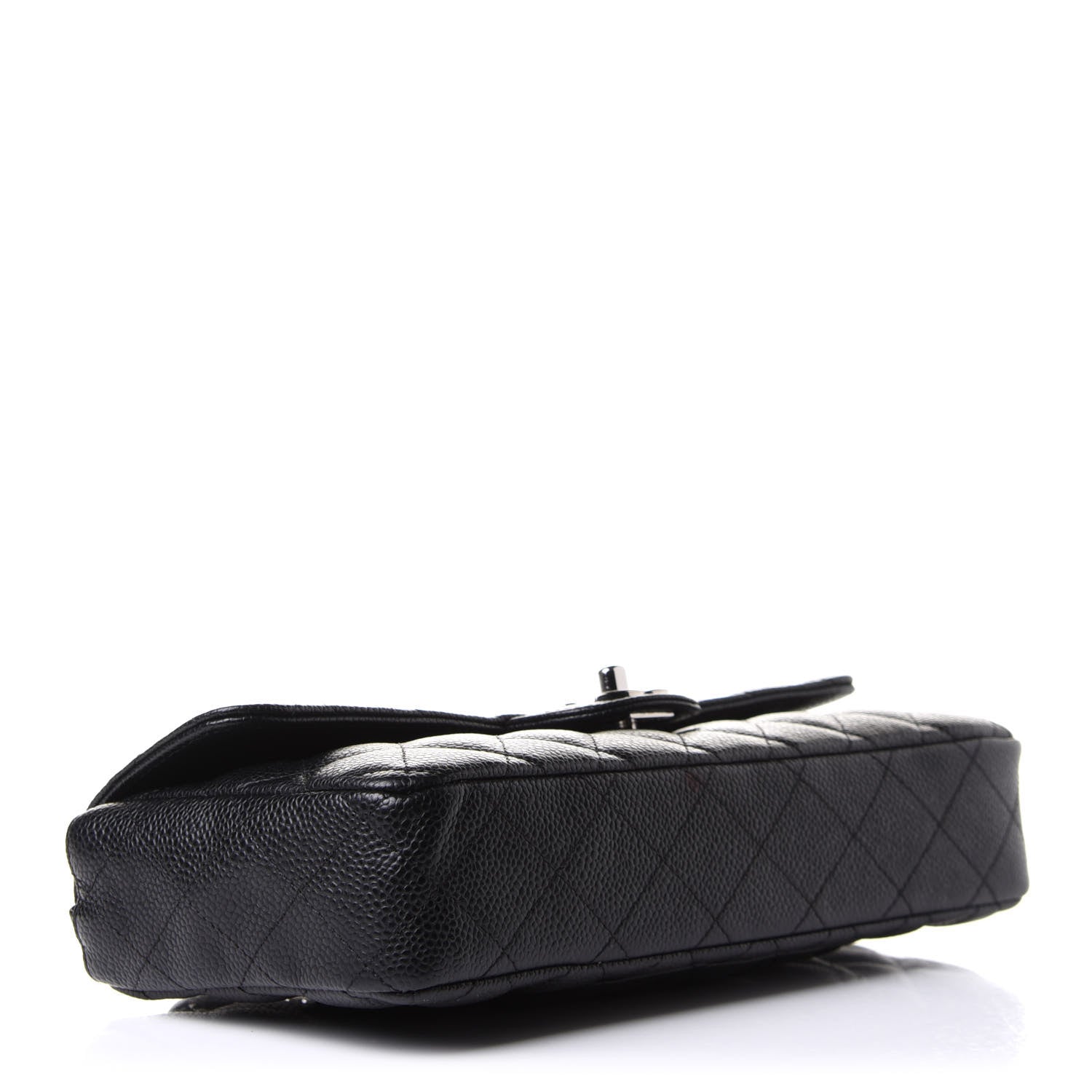 Chanel Caviar Quilted East West Flap Black 4 of 11