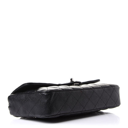 Chanel Caviar Quilted East West Flap Black 4 of 11