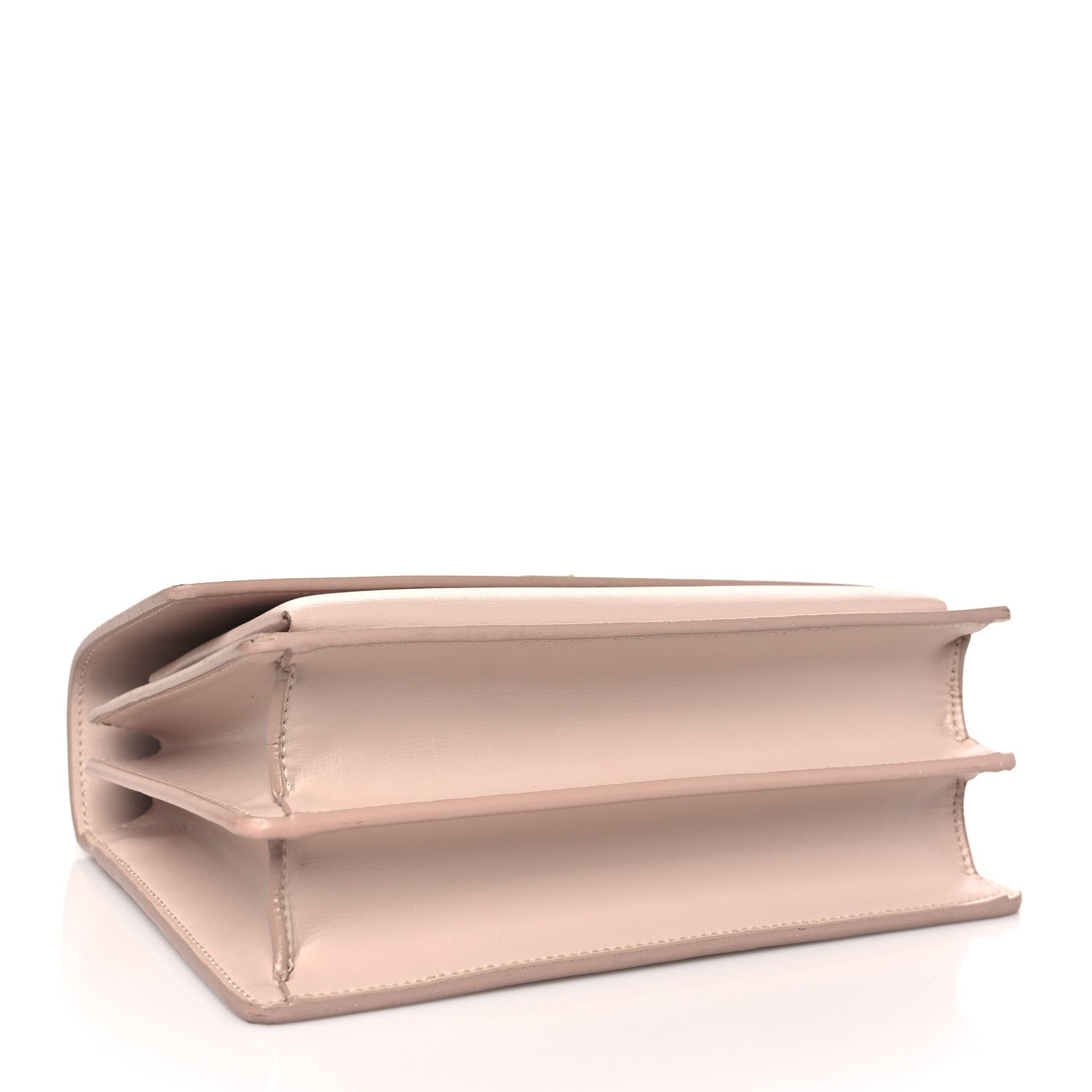 Saint Laurent Calfskin Medium Monogram Sunset Marble Pink 4 of 15