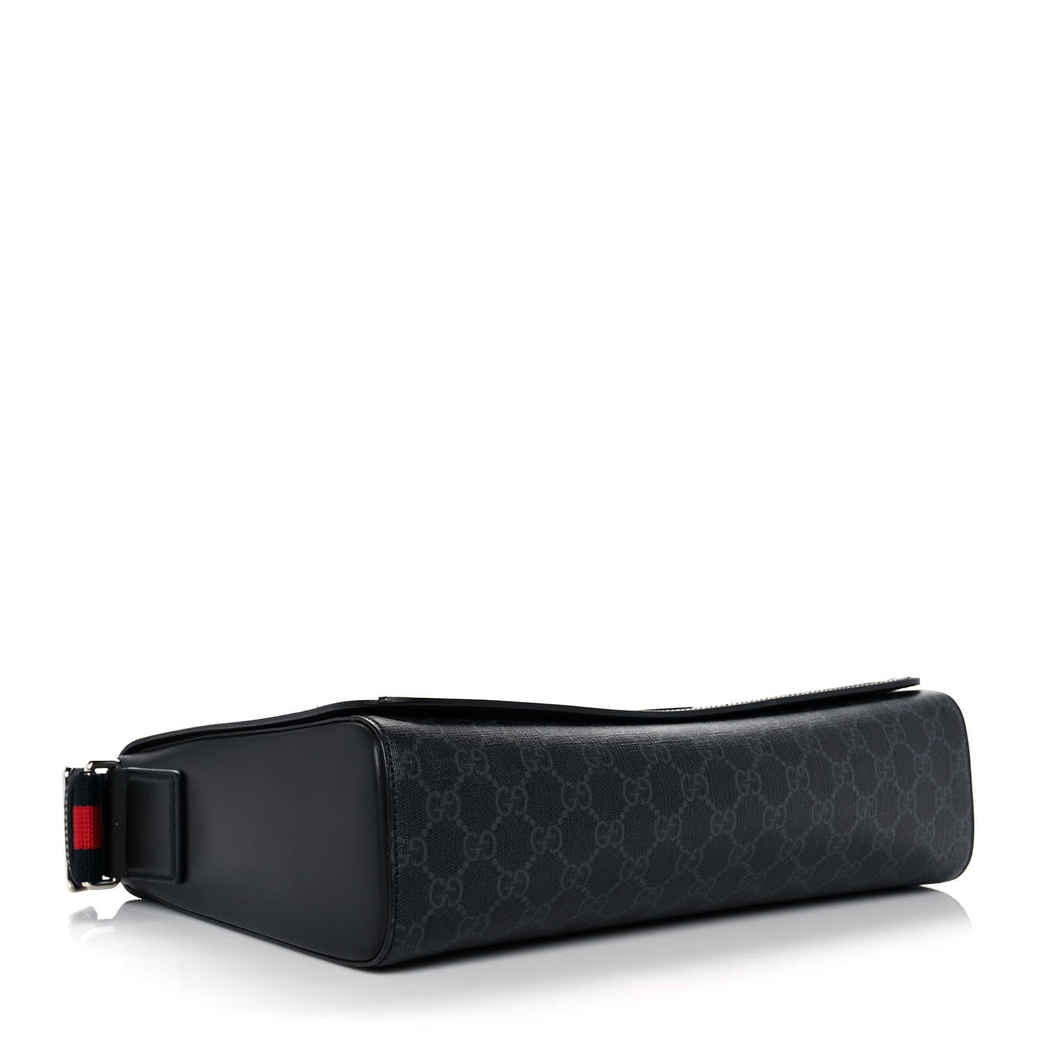 Gucci GG Supreme Monogram Night Courrier Flap Messenger Black Multicolor 4 of 10