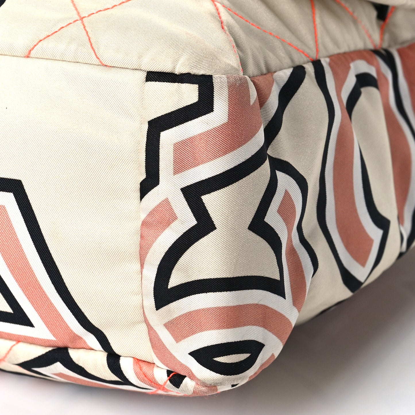Nylon Printed Maxi Flap Multicolor