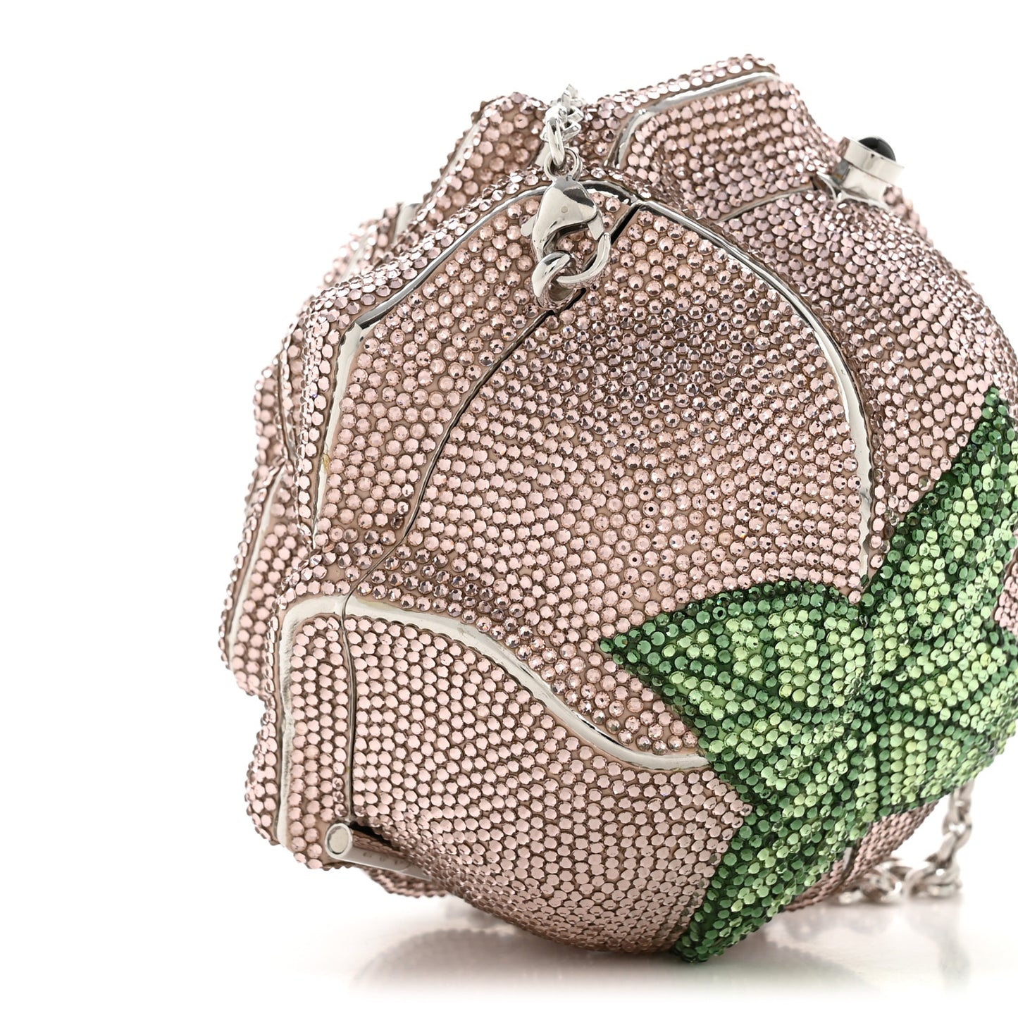 Crystal Rose Minaudiere Clutch