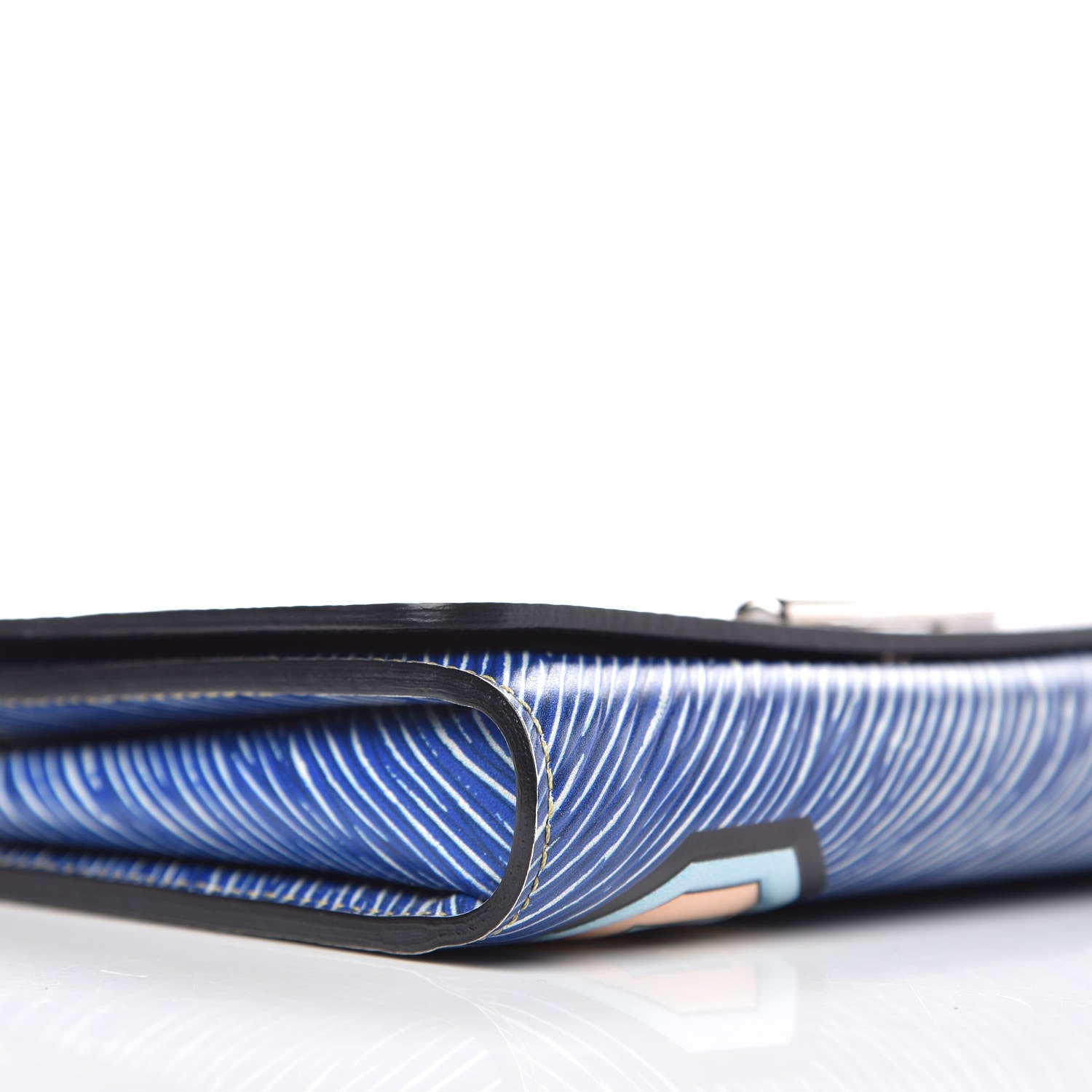 Louis Vuitton Epi Azteque Twist Chain Wallet Denim Light 9 of 12