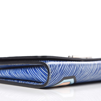 Louis Vuitton Epi Azteque Twist Chain Wallet Denim Light 9 of 12