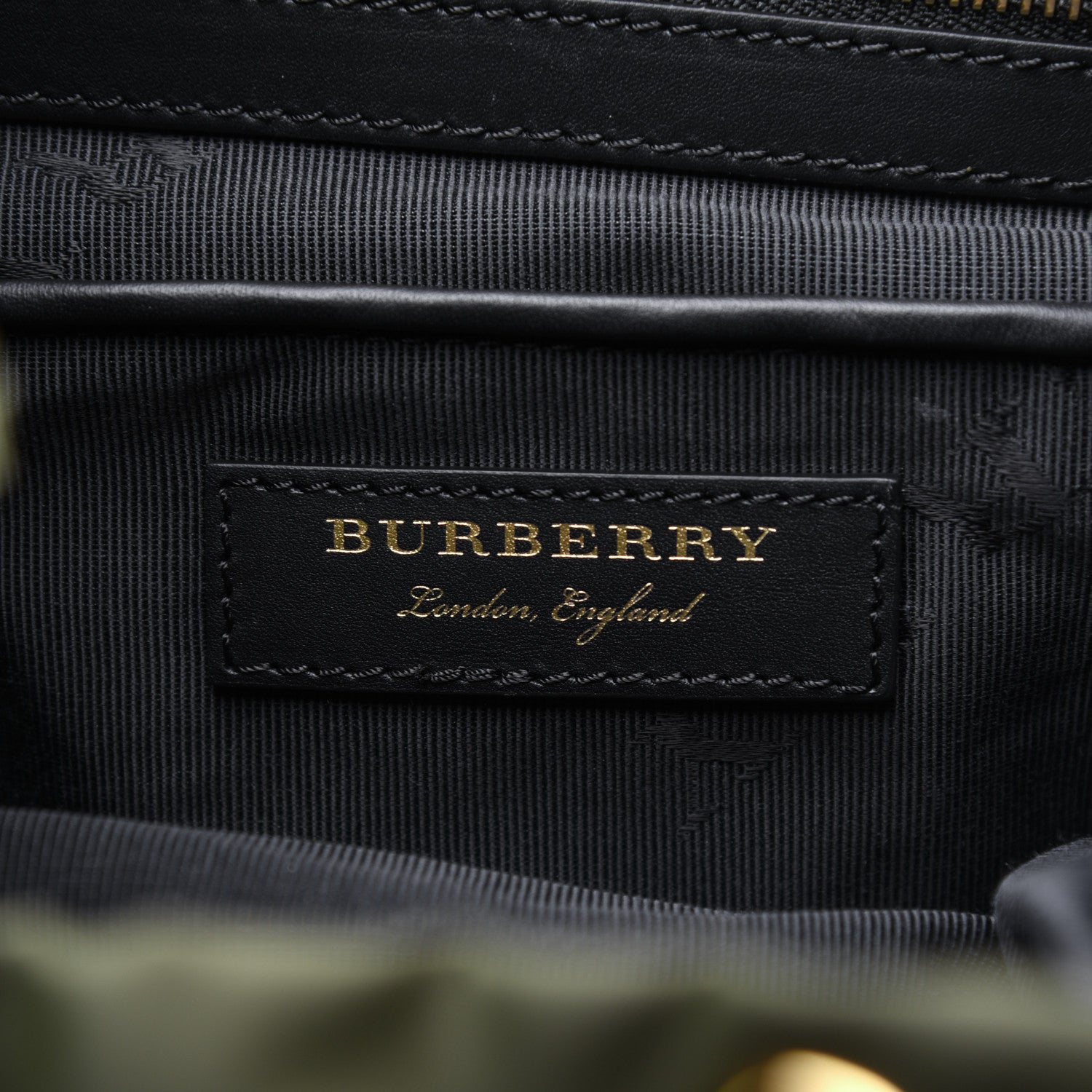 Burberry Nylon Large Rucksack Backpack Canvas Green 7 of 19