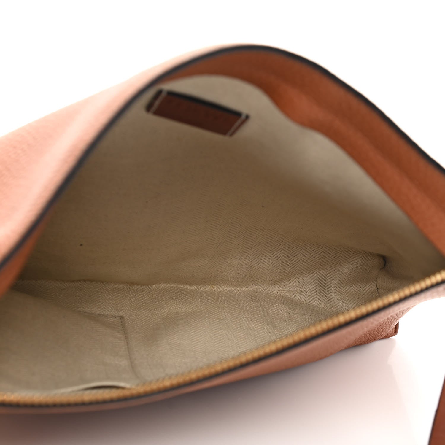 Loewe Calfskin T Pouch Tan 5 of 11