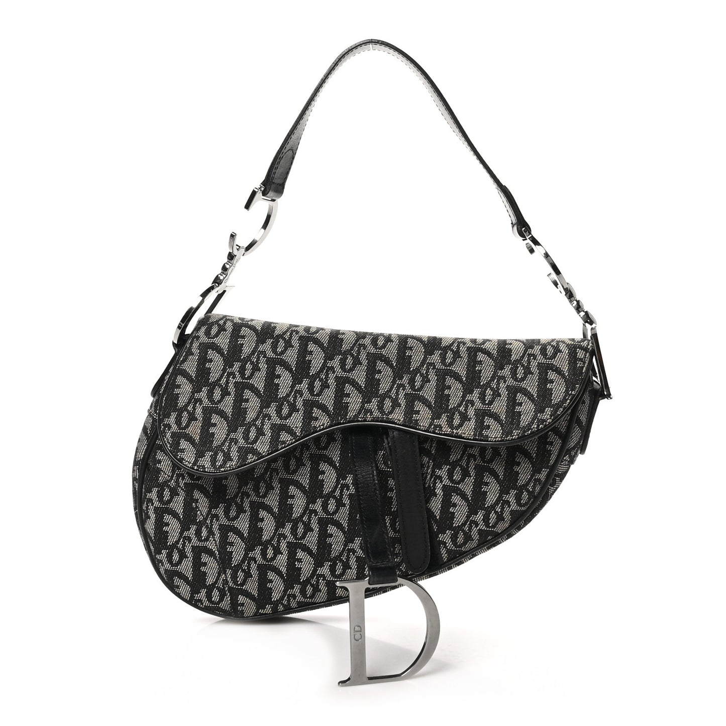 Monogram Saddle Bag Blue