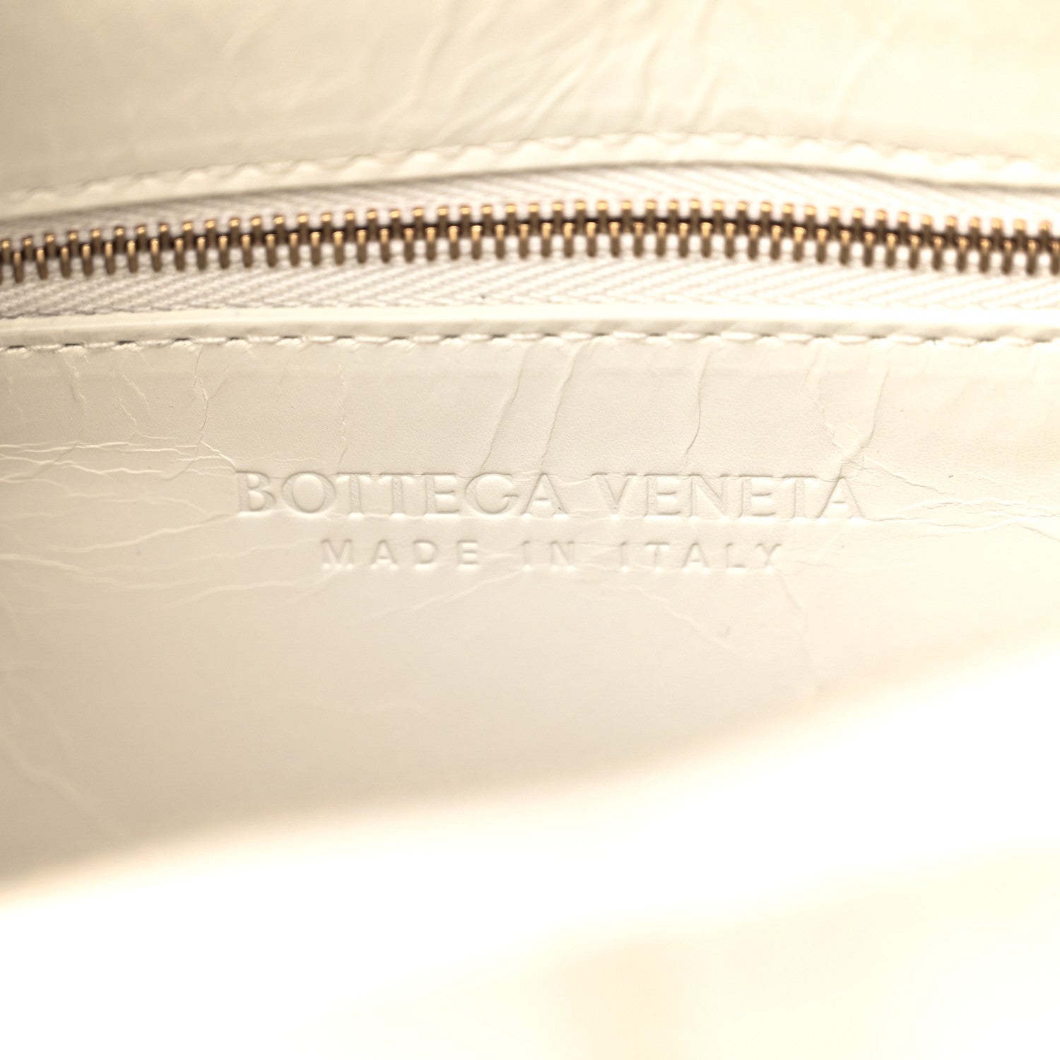 Bottega Veneta Calfskin Intreccio Plisse Camera Bag White 6 of 11