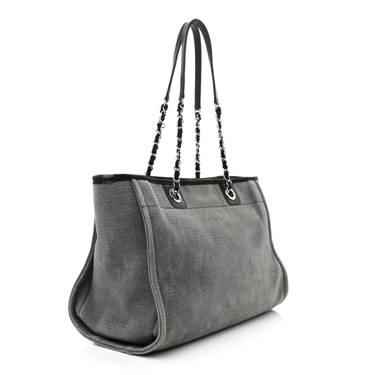 Canvas Small Deauville Tote Grey