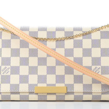 Louis Vuitton Damier Azur Favorite MM 8 of 10