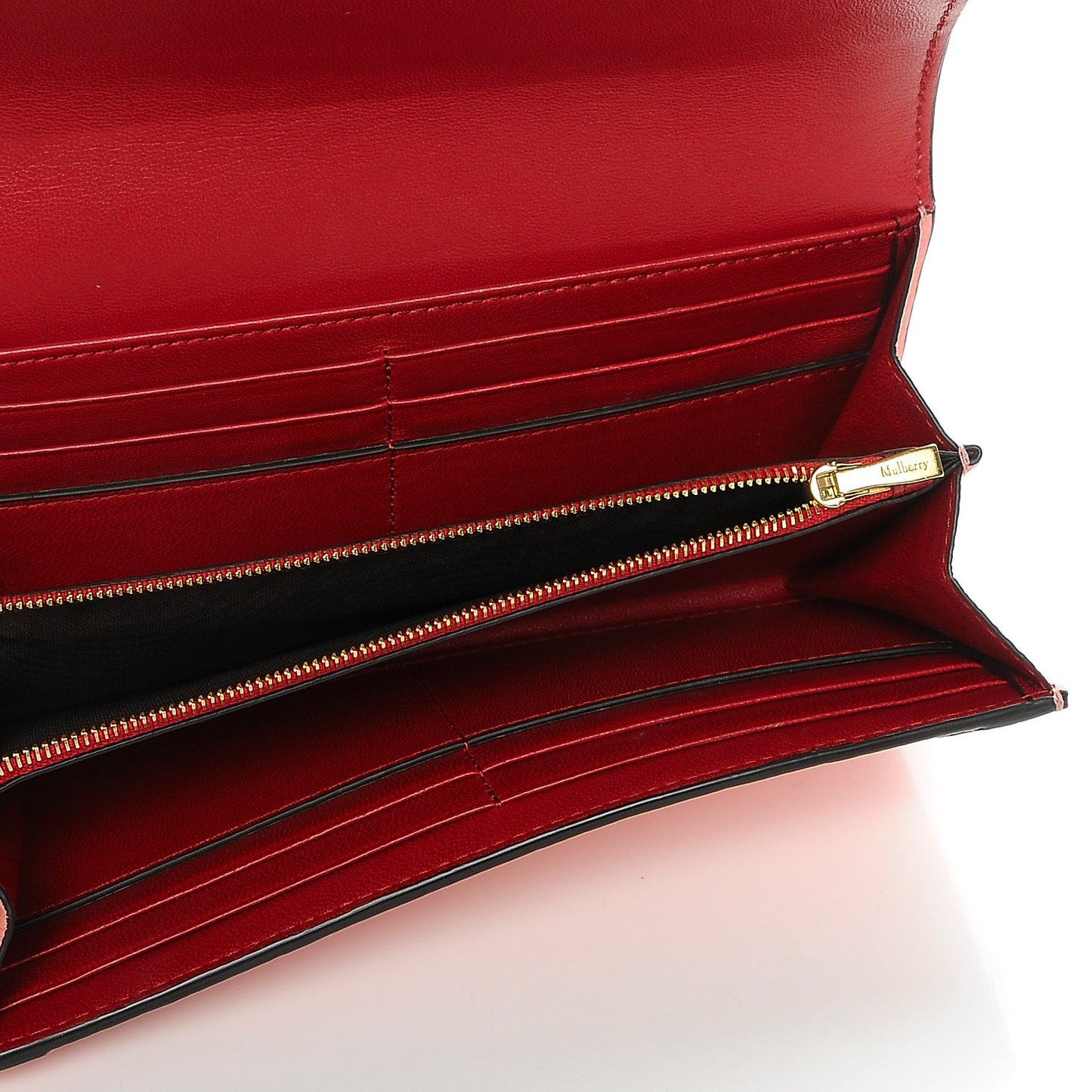 Small Classic Grain Darley Wallet Macaroon Pink