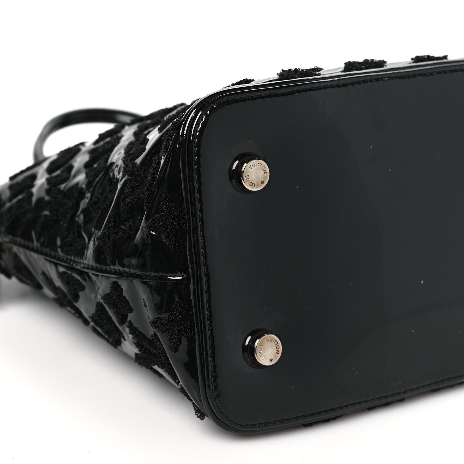 Louis Vuitton Patent Lambskin Fascination Lockit Black 8 of 9