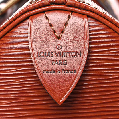 Louis Vuitton Epi Speedy 25 Kenyan Fawn 6 of 8