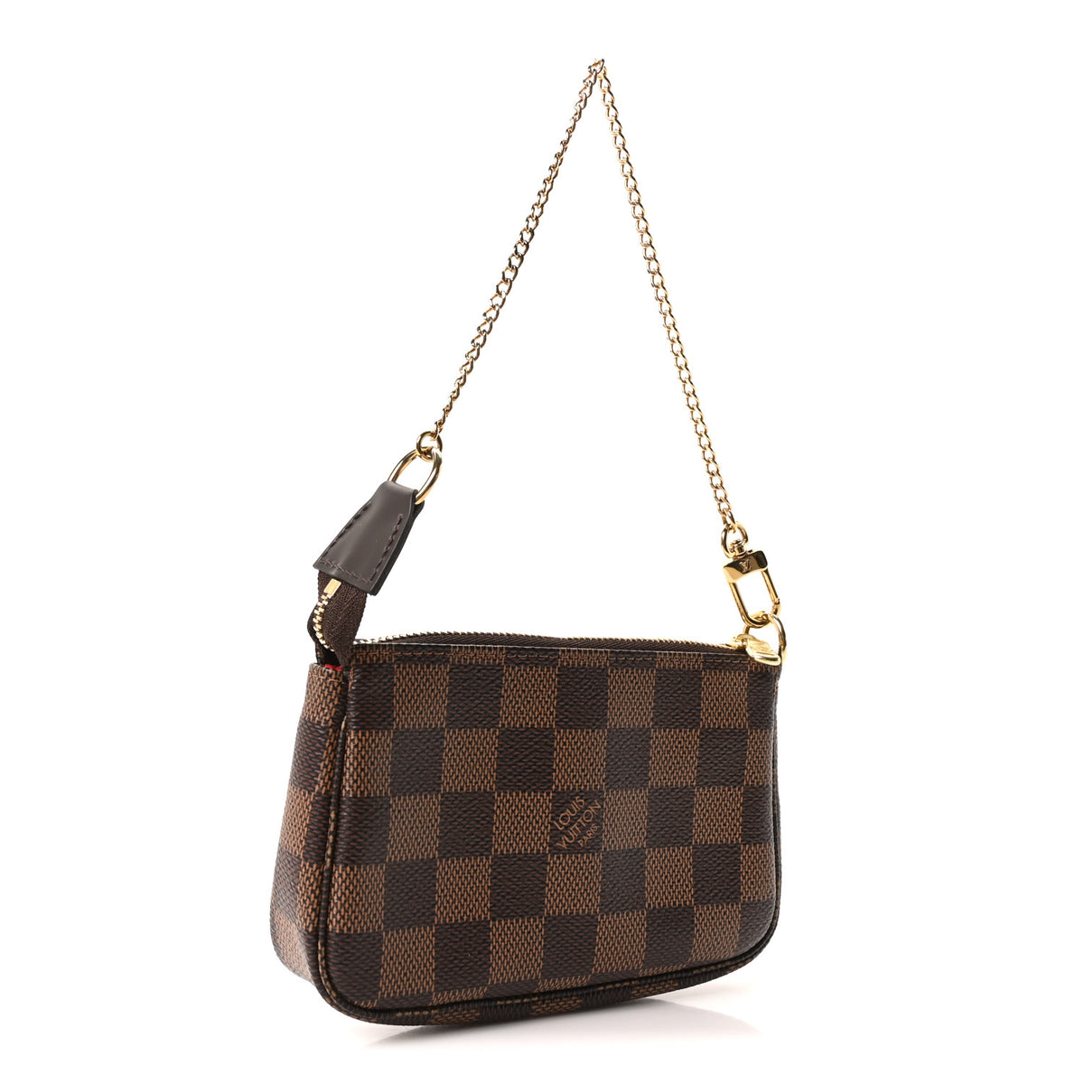 Louis Vuitton Damier Ebene Mini Pochette Accessories 3 of 10