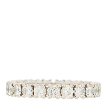 Cartier Platinum Diamond 1.45ct Destinee Wedding Band Ring 49 5 2 of 4
